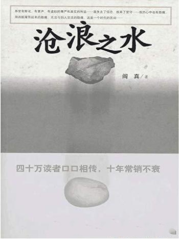 《沧浪之水》阎真著/四十万读者口口相传,十年畅销不衰