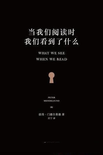 《当我们阅读时,我们看到了什么》/彼得·门德尔桑德著