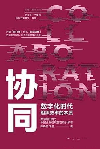 《协同:数字化时代组织效率的本质》陈春花/管理经典