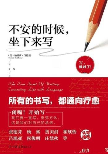 《不安的时候,坐下来写》纳塔莉·戈德堡/全球畅销书