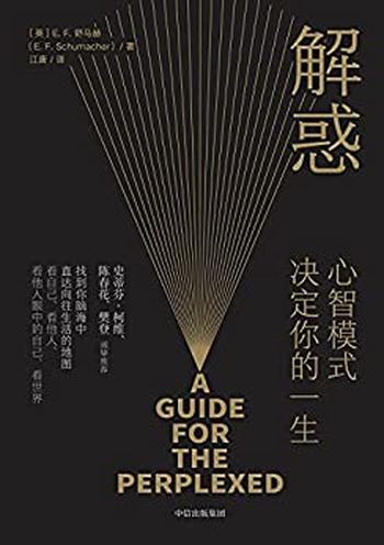 《解惑:心智模式决定你的一生》-E. F. 舒马赫