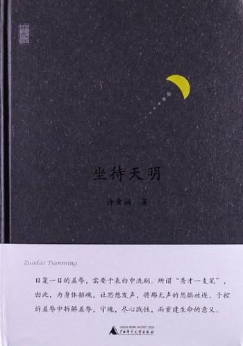 《新民说 坐待天明》 作者:许章润