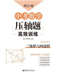 《周计划:中考数学压轴题高效训练(三角形与四边形)》-刘弢