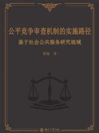 《公平竞争审查机制的实施路径:基于社会公共服务研究视域》-翟巍