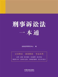 《刑事诉讼法一本通(第9版)》-中国法制出版社