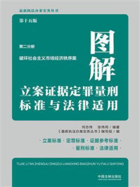 《图解立案证据定罪量刑标准与法律适用:第2分册·破坏社会主义市场经济秩序案(第15版)》-何志伟