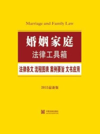 《婚姻家庭法律工具箱:法律条文·流程图表·案例要旨·文书应用》-中国法制出版社