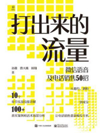《打出来的流量:微信语音及电话销售50招》-孙珊