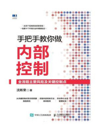 《手把手教你做内部控制:全流程主要风险及关键控制点》-沈彬荣