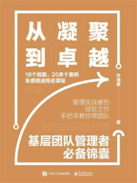 《从凝聚到卓越:基层团队管理者必备锦囊》-许海星