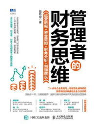 《管理者的财务思维:运营透视 +资金管控 + 财务分析+利润增长》-段昕宏