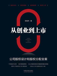 《从创业到上市:公司股权设计和股权分配全案》-徐培杰-mobi、epub、azw3、pdf电子书免费下载/宝阳读书小站