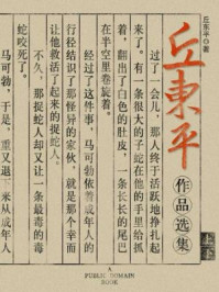 《丘东平作品选集(无注释版)》-丘东平