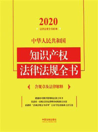 《中华人民共和国知识产权法律法规全书:含规章及法律解释(2020年版)》-中国法制出版社