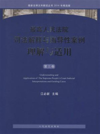 《最高人民法院司法解释与指导性案例理解与适用》-江必新-mobi、epub、azw3、pdf电子书免费下载/宝阳读书小站