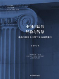 《中国司法的经验与智慧:指导性案例中法律方法的运用实践》-孙光宁