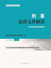 《刑事法律文件解读(2020年第4辑 总第178辑)》-最新法律文件解读丛书编选组