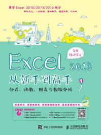 《Excel 2013从新手到高手:公式、函数、图表与数据分析》-互联网+计算机教育研究院