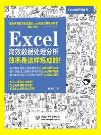 《Excel高效数据处理分析:效率是这样炼成的!》-韩小良