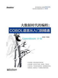 《大数据时代的编程:COBOL语言从入门到精通》-杨佩璐