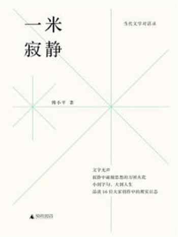 《当代文学对话录：一米寂静》-傅小平