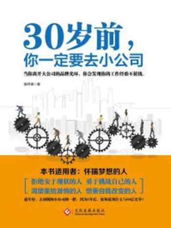 《30岁前，你一定要去小公司》-施伟德