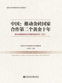 《中国:推动金砖国家合作第二个黄金十年:国外战略智库纵论中国的前进步伐(之五)》-王灵桂