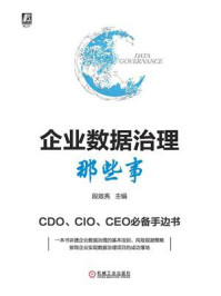 《企业数据治理那些事》-段效亮