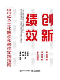 《创新绩效:BEM本土化解读和最佳实践指南》-王志刚