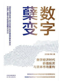 《数字蘖变:数字经济时代价值投资与资本市场重构》-王世渝