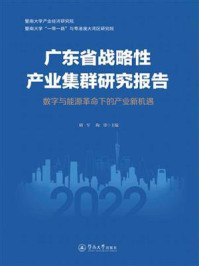 《广东省战略性产业集群研究报告:数字与能源革命下的产业新机遇》-胡军