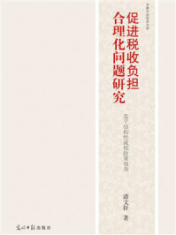 《促进税收负担合理化问题研究:基于结构性减税政策视角》-潘文轩