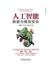 《人工智能:数据与模型安全》-姜育刚