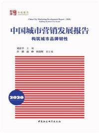 《中国城市营销发展报告.2020:构筑城市品牌韧性》-刘彦平